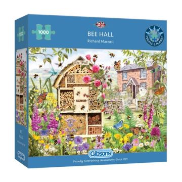 Gibsons Bee Hall 1000 Piece Puzzle