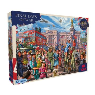 Gibsons Final Days Of War 1000 Piece Puzzle