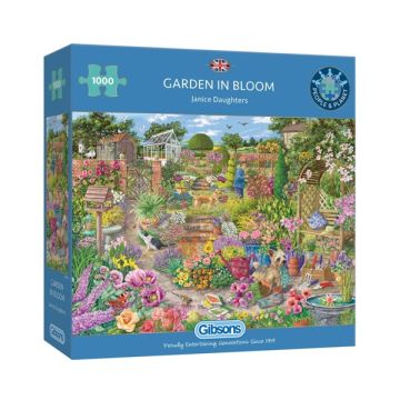 Gibsons Garden In Bloom 1000 Piece Puzzle