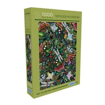 Gibsons The Art File: Winged Wonders 1000 Piece Puzzle