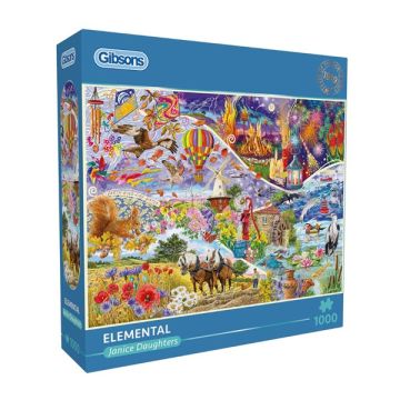 Gibsons Elemental 1000 Piece Puzzle