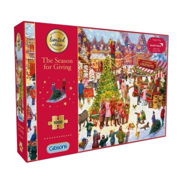 Gibsons The Season For Giving 1000 Piece Puzzle