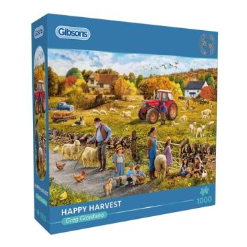 Gibsons Happy Harvest 1000 Piece Puzzle