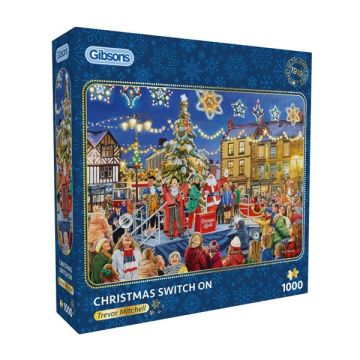Gibsons Christmas Switch On 1000 Piece Puzzle