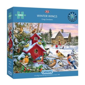 Gibsons Winter Wings 1000 Piece Puzzle