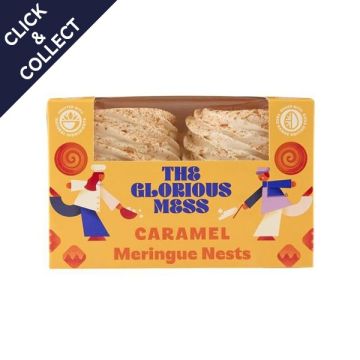 The Glorious Mess Caramel Meringue Nests X4