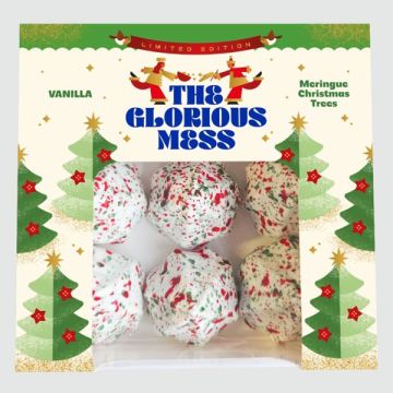 The Glorious Mess Vanilla Meringue Christmas Trees