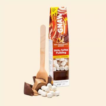 Gnaw Gooey Hot Chocolate Spoons Sticky Toffee Pudding 40g