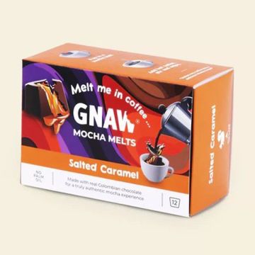 Gnaw Salted Caramel Mocha Melts 240g