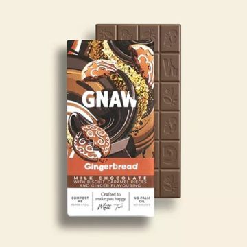 Gnaw Gingerbread Bar 80g
