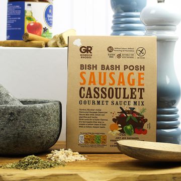 Gordon Rhodes Bish Bash Posh Sausage Cassoulet 75g