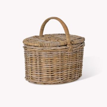 Garden Trading Bembridge Picnic Basket Natural