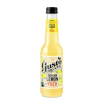 Gusto Organic Sicilian Lemon With Yuzu 275ml   