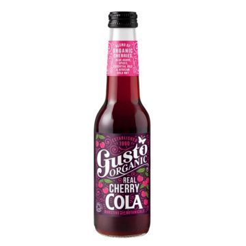 Gusto Organic Real Cherry Cola 275ml   