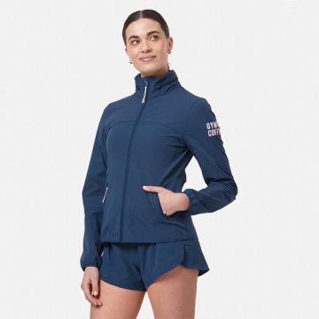 Gym & Coffee Celero Jacket Petrol Blue