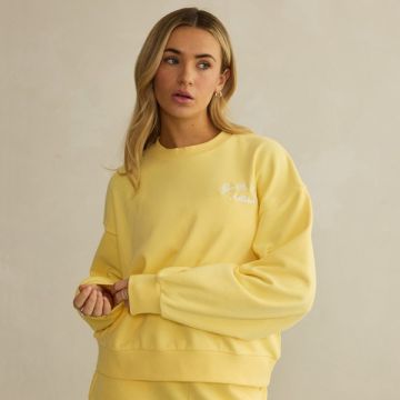 Gym + Coffee Urban Crewneck Lemon Sorbet