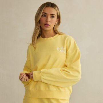 Gym + Coffee Urban Crewneck Lemon Sorbet L