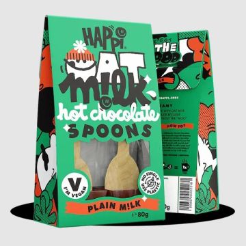 Happi Oat M!lk Hot Chocolate Spoons 80g