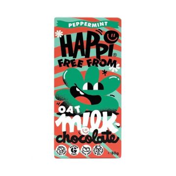 Happi Oat M!lk Candy Cane Christmas Bar 80g