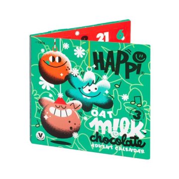 Happi Oat M!lk Foil Wrapped Advent Calendar 120g
