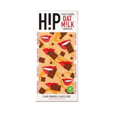 Hip Salted Caramel Oat Milk Chocolate Bar 70g