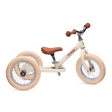 Trybike Matt 2 In 1 Balance Trike - Vintage Cream