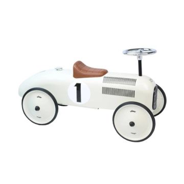 Vilac Classic Metal Car - Off White
