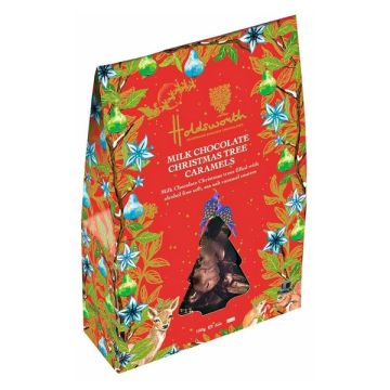Holdsworth Christmas Tree Caramel Treat Bag 150g