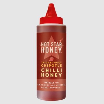 Hot Star Honey Chipotle Chilli Honey 325g