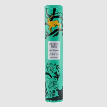 House Of Edinburgh Shortbread Stem Ginger Tall Tin 250g