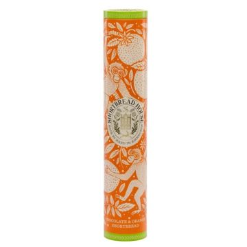 Shortbread House Of Edinburgh Shortbread With Chocolate & Orange Tall Tin 250g