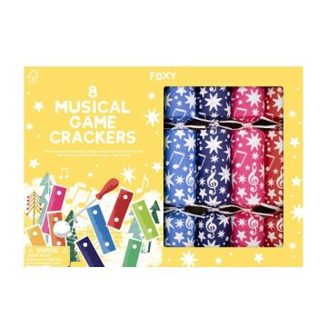 Heart & Soul Xylophone Rainbow 12 inch Crackers (8pcs) FSC Mix