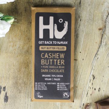 Hu Cashew Butter & Pure Vanilla Bean 70% Dark Chocolate Bar 60g