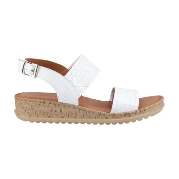 Hush Puppies Ebony Wide Fit White 8