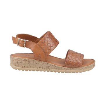 Hush Puppies Ebony Wide Fit Tan 6
