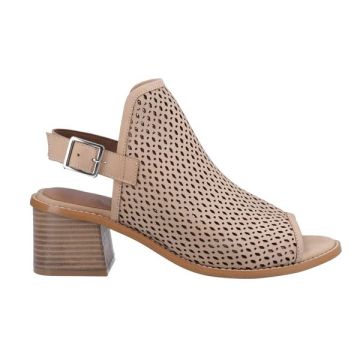 Hush Puppies Louise Heeled Sandals Taupe 4