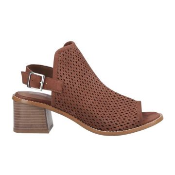 Hush Puppies Louise Heeled Sandals Brown 3