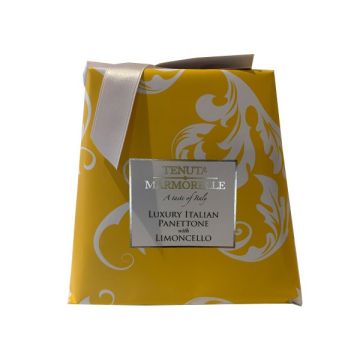 Tenuta Hand Wrapped Luxury Italian Panettone With Limoncello 750g