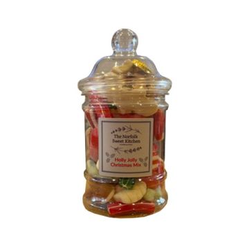 Norfolk Jar Kitchen Victorian Jar Christmas Mix