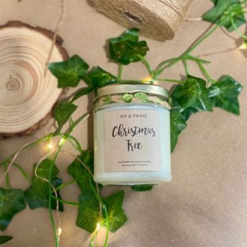 Ivy & Twine Christmas Tree 190g Candle