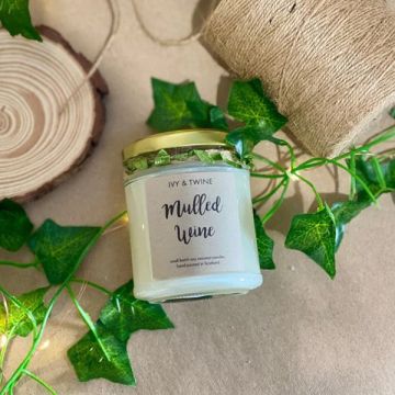Ivy & Twine Mulled Wine 190g Candle