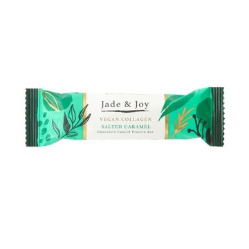 Jade & Joy Vegan Collagen Salted Caramel Protein Bar 50g   