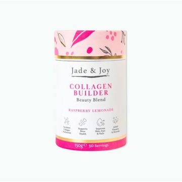 Jade & Joy Superfoods Beauty Boost Vegan Collagen Raspberry Lemonade 150g   