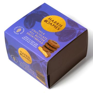 Harris & James Shortbread Milk Chocolate 35g X10