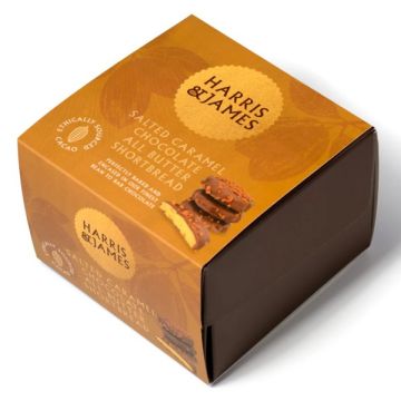 Harris & James Shortbread Salted Caramel 35g X10