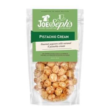 Joe & Sephs Pistachio Cream Popcorn Pouch 70g