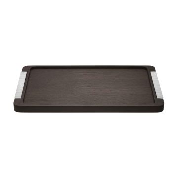 Georg Jensen Bernadotte Wood & Stainless Steel Tray
