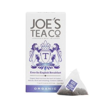 Joe's Tea Ever-So-English Breakfast Tea Bags 15s