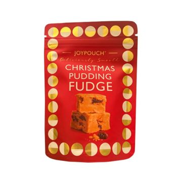 Joy Pouch Christmas Pudding Fudge 100g