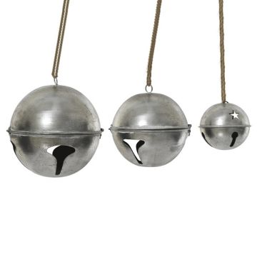 Jingle Bells Metal Silver